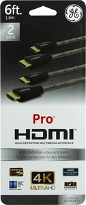Ge pro premium HDMI cable’s 6ft- 2pack - Picture 1 of 2