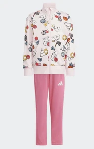 Adidas Seasonal Essentials Girls Jumpsuit - Pink - Picture 1 of 3