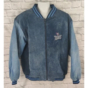 Abrigo Chaqueta Universitaria ProPlayer Tennessee Titans NFL GAMUZA CUERO Para Hombre XL De Colección - Imagen 1 de 12