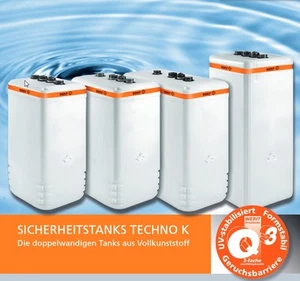 Heizöltankanlage mit doppelwand. Sicherheitstank 1500 L Öltank Heizöl/Diesel - Bild 1 von 3