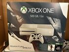 Xbox One Console 500 Gb White Quantum Break Special Edition & 14 Games Included