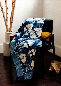 Blue Delight Quilt Pattern Pieced AM - Picture 1 of 2