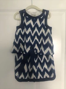 BNWOT NEXT GIRLS PRETTY ALL IN ONE SHORTS SUMMER PLAYSUIT AGE 4 YEARS - Picture 1 of 5