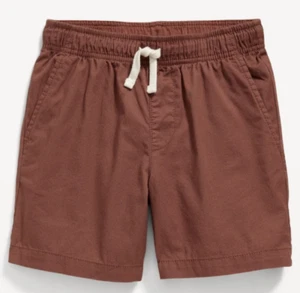 Boys Shorts Size 8 Medium Above Knee Twill Pull On Old Navy Brown Bronze - Picture 1 of 8