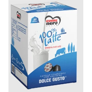 CUORE NERO 10 CAPSULE DOLCE GUSTO LATTE - Foto 1 di 1