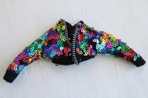 Rainbow High AVERY STYLES Colorful SEQUIN DOLL JACKET - Picture 1 of 5