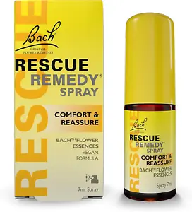 Bach Rescue Remedy Spray, Flower Essences, Comfort and Reassure, Emotional and 1 - Picture 1 of 10