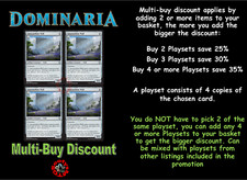 Dominaria Uncommon Playset (x 4 cards) or Singles(S) Multi-Buy Discount