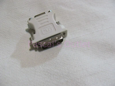 MSI Female DVI-A 12+5 Pin and Male VGA D-Sub HD15 15-Pin TFT PC Video Adapter - Image 1 of 4