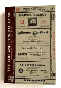 Milford DE Delaware Polk's City Directory 1975 - Picture 1 of 6