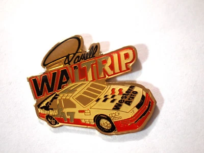 Darrell Waltrip Nascar Driver Racing Pin #17  Western Auto Race Car Sponsor - Image 1 of 2