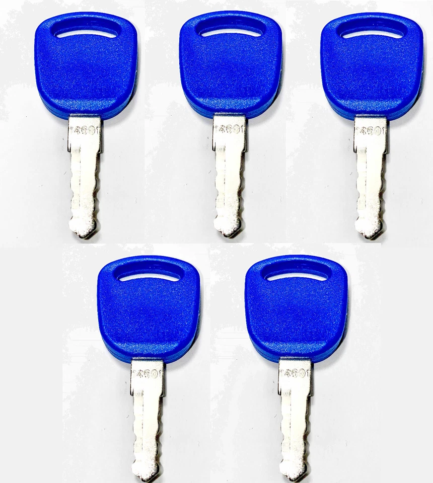 5 llaves de encendido Case IH Ford NH Equipment para modelos de tractor 5640 6640 14601 Foto 1 de 3
