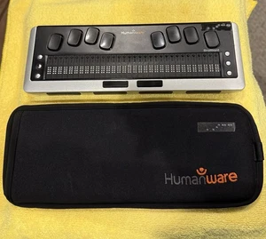 Clavier braille sans fil Brailliant BI32 en l'état Humanware pour pièces uniquement envoi rapide - Photo 1/11