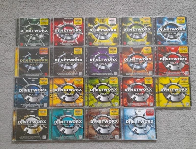 DJ NETWORX, Sammlung Vol. 45 - 63 KOMPLETT! 19 Ausgaben, Doppel-CDs 2010-2015 - Bild 1 von 4