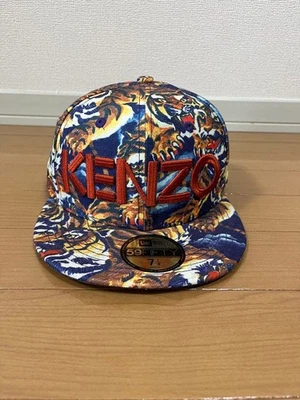 Boné Kenzo Masculino New Era Padrão Tigre Edição Limitada Estilo Design Artístico Ousado I - Imagem 1 de 4