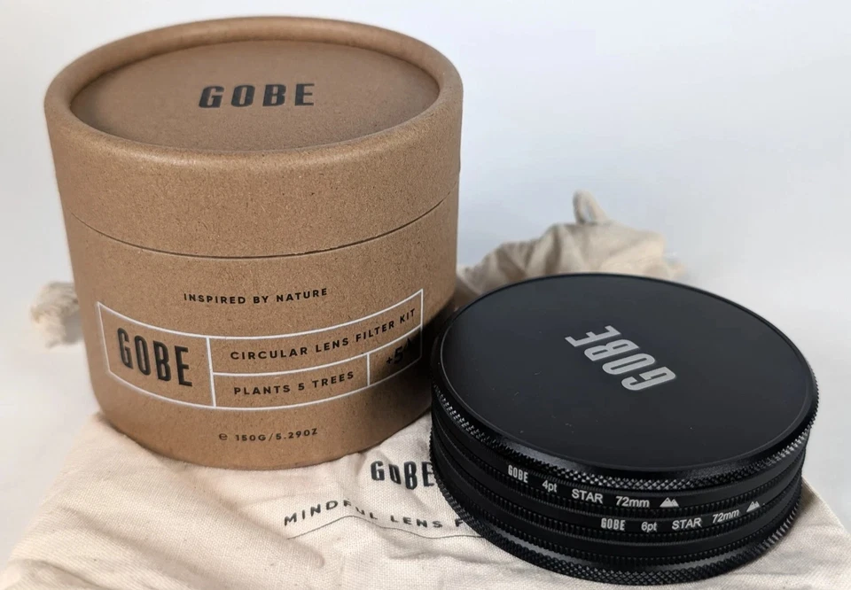 Gobe 72mm Stellar Filter Kit with 4-Point, 6-Point and 8-Point Star Lens Filters - Image 1 of 1