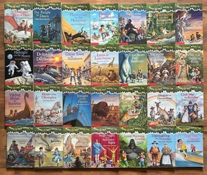 MAGIC TREEHOUSE BOOKS - LOT OF 54 - 1-44 PLUS 10 RESEARCH GUIDES - Bild 1 von 6