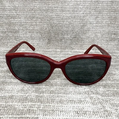 Valentino Sunglasses Frames V602S 606 Red Cat Eye 57-18-130 Italy FRAME ONLY - Image 1 of 4