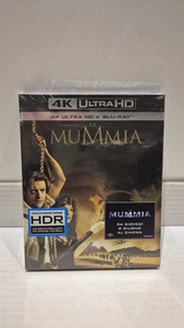 LA MUMMIA 4K + BLURAY - BRENDAN FRASER - EDIZIONE ITALIANA con SLIPCASE - NUOVO - Imagen 1 de 8