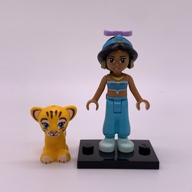 Jasmine Disney Princess Rajah Minifigure Lego&reg; 41061 Aladdin figure mini dp012