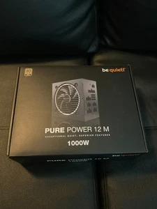 BE QUIET! PURE POWER 12 M 1000W ATX 3.0 POWER SUPPLY | 80+ GOLD EFFICIENCY | - Zdjęcie 1 z 4