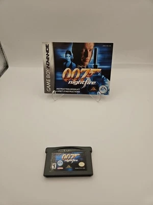 007: NightFire (Nintendo Game Boy Advance, 2003) Carrito y manual solamente Foto 1 de 4