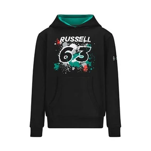 George 63 Mercedes AMG F1 Kids Hoodie size 128 cm (kids) - Picture 1 of 3