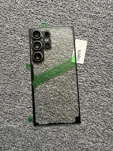 Vitre Arrière Transparente Original OEM Tirée pour Samsung Galaxy S24 Ultra - Photo 1 sur 21
