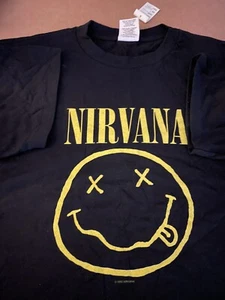 MINT Vintage Nirvana Wild Oats Shirt L 1992 * Grunge * Kurt Cobain * Seattle - Picture 1 of 5