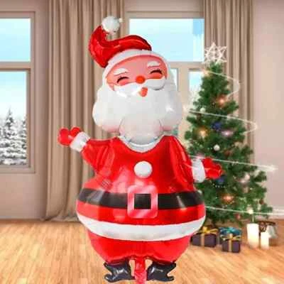 119cm Large Santa Claus Foil Balloon – Christmas Party Decoration Supply - image 1 of 4