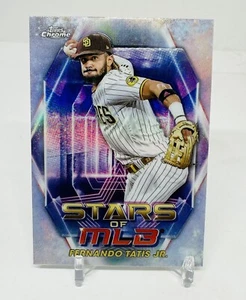 2023 Topps Series 1 Fernando Tatis Jr CHROME Stars of the MLB - Picture 1 of 2