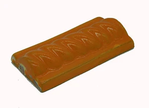 12 Braid Trim Tiles Mexican Rope Trims Ceramic Moldings Tiles Yellow - Picture 1 of 2