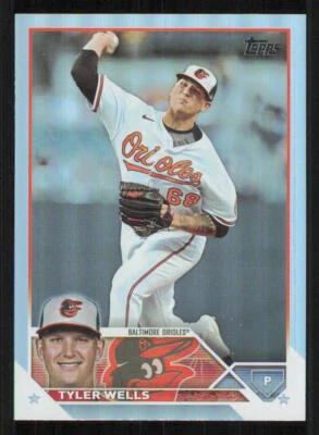 2023 Topps Rainbow Foil #151 Tyler Wells - Image 1 of 2