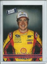 2011 Wheels Main Event Parallel Blue Card #d 67/75 Kurt Busch #7 Driver Intro