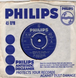 THE WALKER BROTHERS - DEADLIER THAN THE MALE - 60's - 7" VINYL - Picture 1 of 2