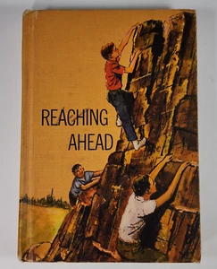 Vintage 1960s Old School Book Primer Readers Reaching Ahead McCormick Mathers - Imagen 1 de 12