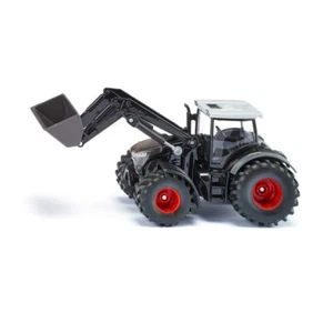 Siku 1990 Fendt 942 Vario mit Frontlader schwarz Maßstab 1:50 Traktor - Bild 1 von 3