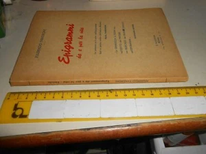 LIBRO: EPIGRAMMI DA E PER LA VITA -POESIE - FULGENZIO PANZIRONI - Imagen 1 de 1