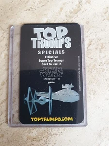 star wars exclusive super top trumps card anakin skywalker for episodes IV-VI - Picture 1 of 2