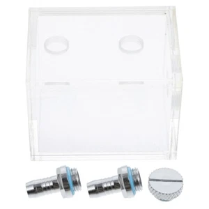 Water Cooling Fan Cooler Acrylic Tank Plastic Water Tank Cooling System - Photo 1/12