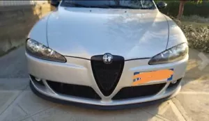 ALFA ROMEO 147 147 GTA LAMA SOTTOPARAURTI ORIGINALE SAMURAI NERA OPACA IN GOMMA - Imagen 1 de 2