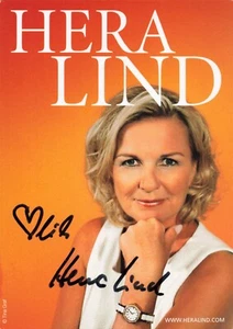 Hera Lind UH Schrifstellerin original signiert Autogrammkarte 3576 E - Picture 1 of 1