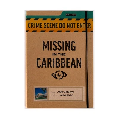 Platonia Murder Mystery Games Missing in the Caribbean Box EX/NM - Image 1 of 2