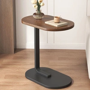 C Shaped Side Table for Sofa Coffee End Table Living Room Bedside Table UK - Picture 1 of 17