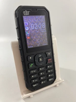 Cat B35 Black 4GB 2.4" 2MP KaiOS Rugged Feature Button Phone Incomplete #MST - Image 1 of 4