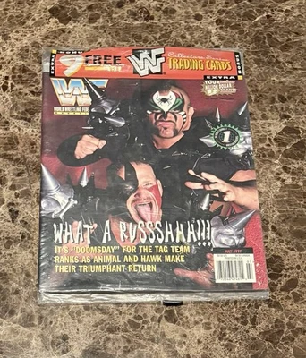 Programa de revistas de lucha libre WWF julio 1997 NWA WWF WCW WWE ECW WCCW Hart Hogan HBK Foto 1 de 2