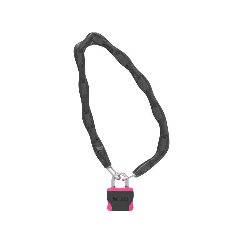 lucchetto neon catena 120x8mm fucsia fluo OG8242FF Onguard antifurto Onguard - Immagine 1 di 1