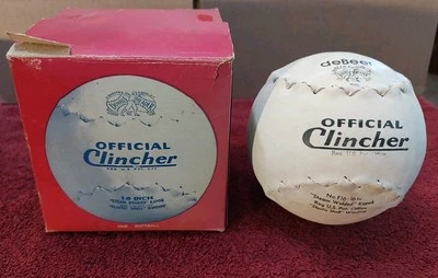 Официальный клинчер No  Сварной паровой софтбол Kapok deBeer & Son F16 16 дюймов - Изображение 1 из 4