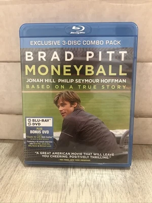 Moneyball (Three-Disc Blu-ray/DVD Combo Pack Including Bonus DVD) [Blu-ray] DVDs - Image 1 of 4