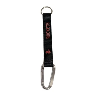 Houston Rockets Officially Licensed NBA Carabiner Keychain Lanyard Key Ring New - Image 1 of 4